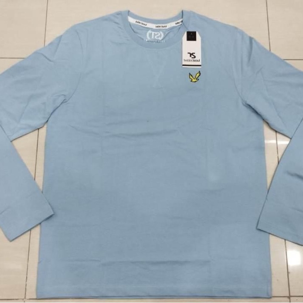 Blue Lyle & Scott Men's Shirt